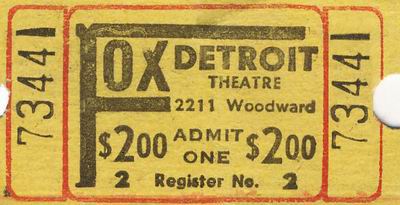 Fox Theatre - From Robert Morrow